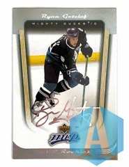 2005-06 Upper Deck MVP Ryan Getzlaf #414 Rookie